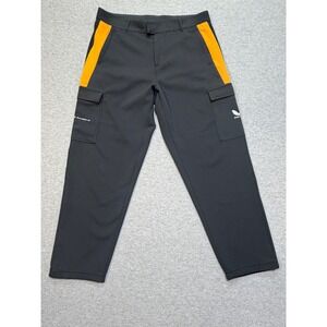 Castore Arrow McLaren SP Racing Team Cargo Pants Mens 34R Black Orange F1 Indy